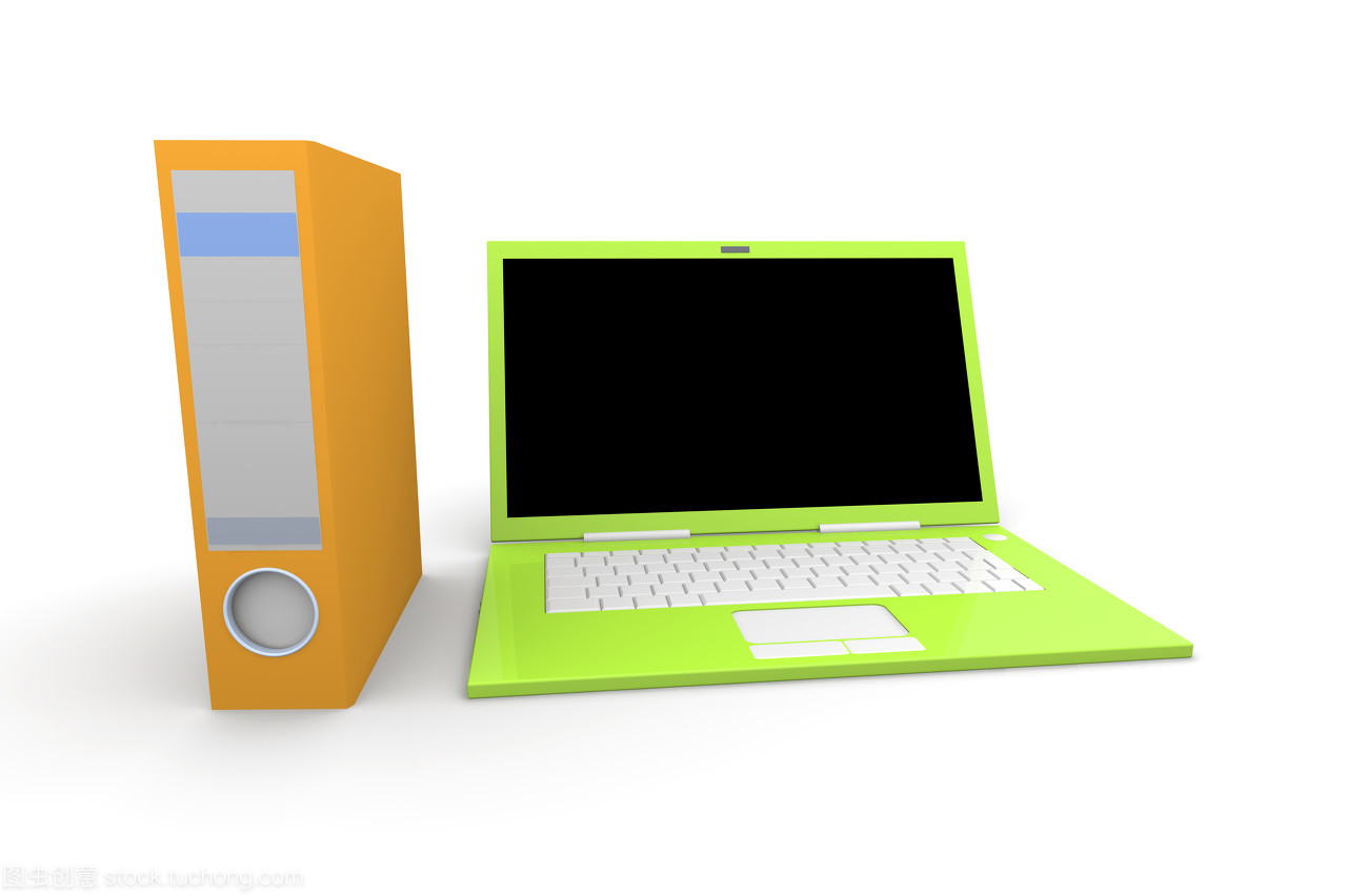 計算機硬件與監控設備 秩序、數據與技術的象征性展示